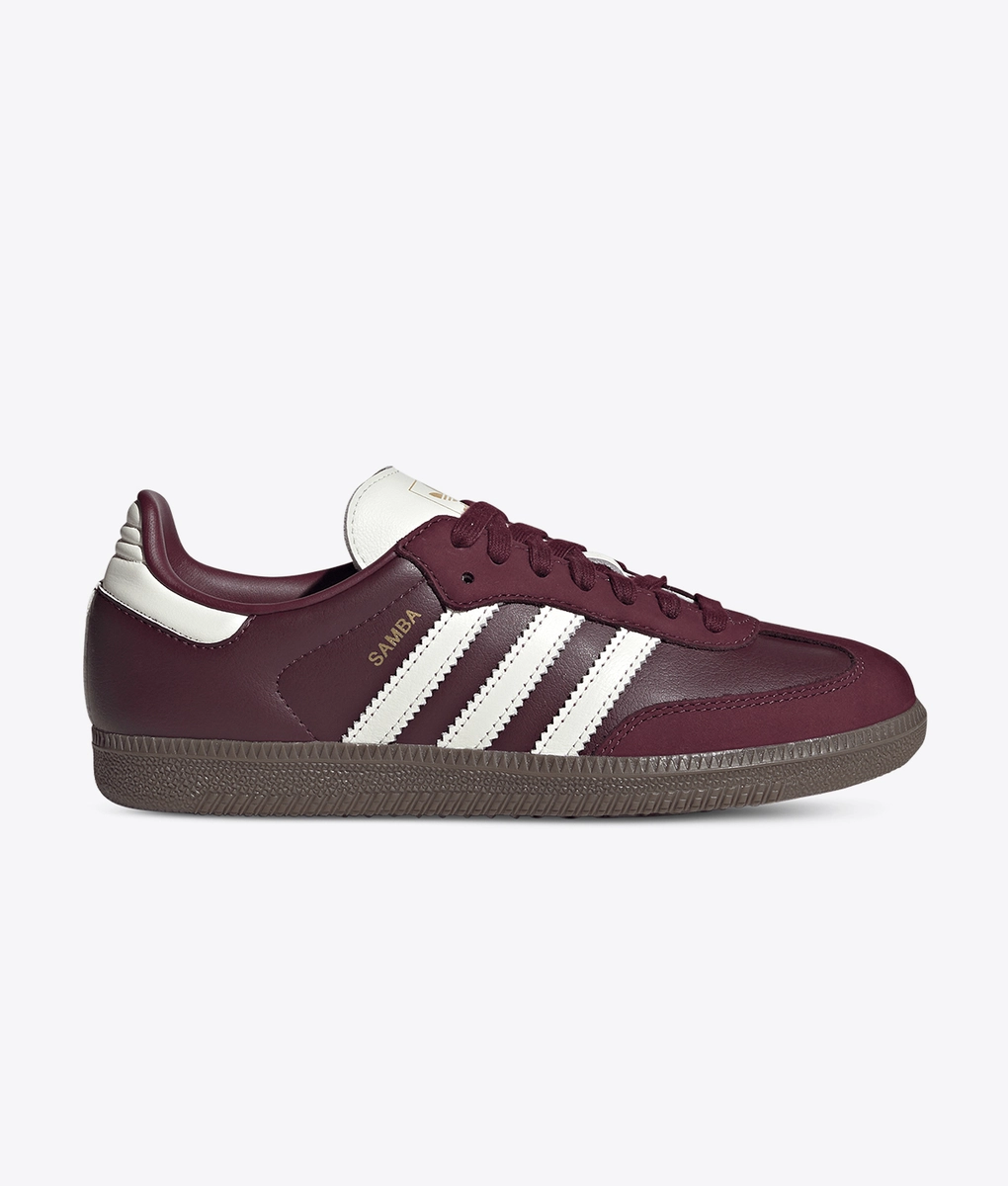 Adidas Originals Adidas Originals Samba Og Maroon/Off White-Gum