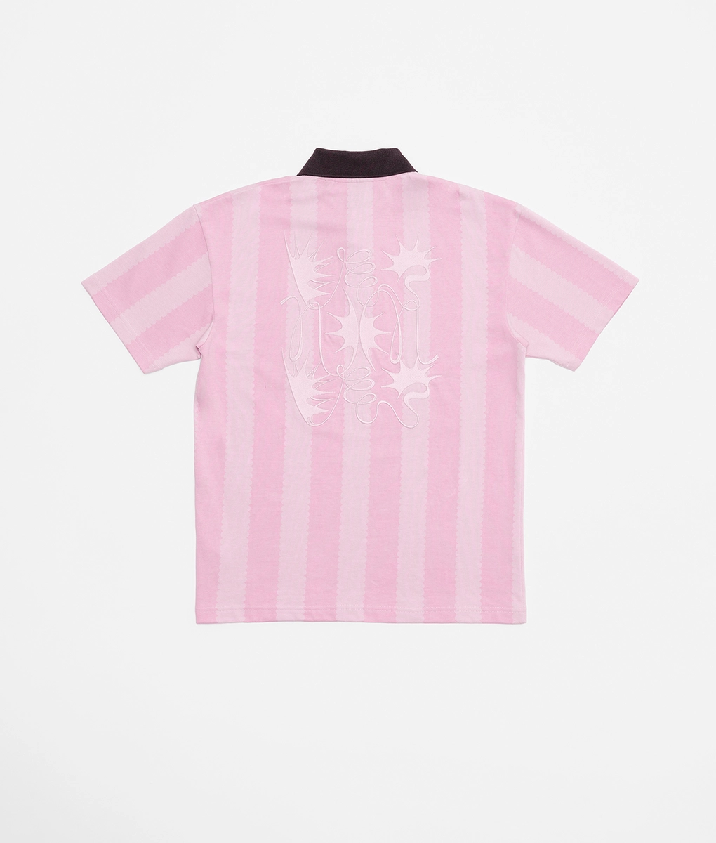 VegNonVeg - Veg Non Veg Printed Polo Shirt Pale Lilac | Buy Unisex