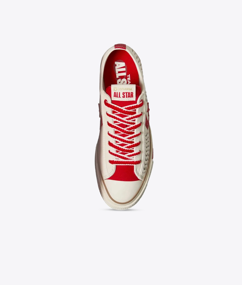 Converse - Converse Star Player 76 Ox Egret/Enamel Red-Mushroom