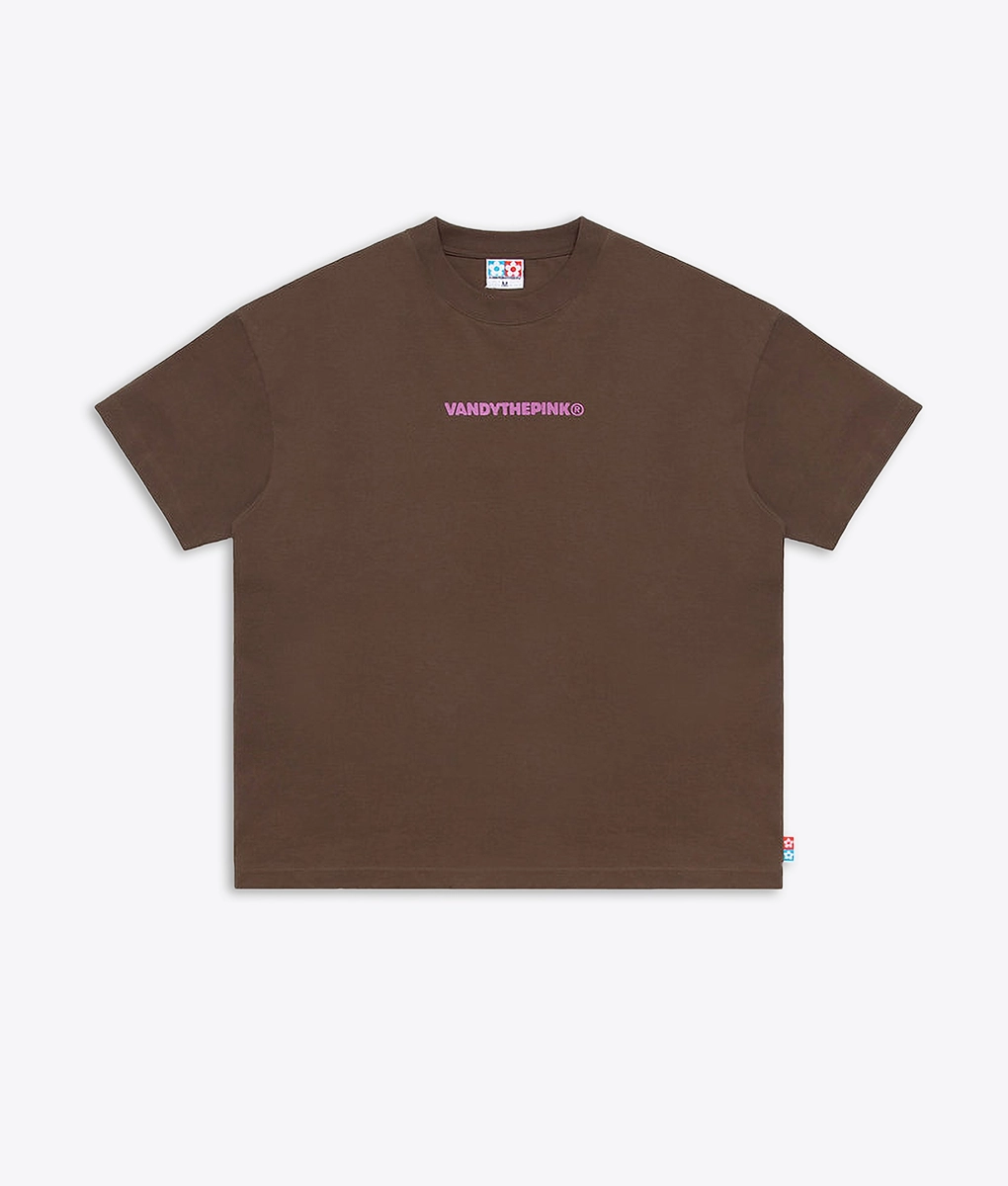 Vandy The Pink - Vandy The Pink Bike Girl Graphic T-Shirt Brown