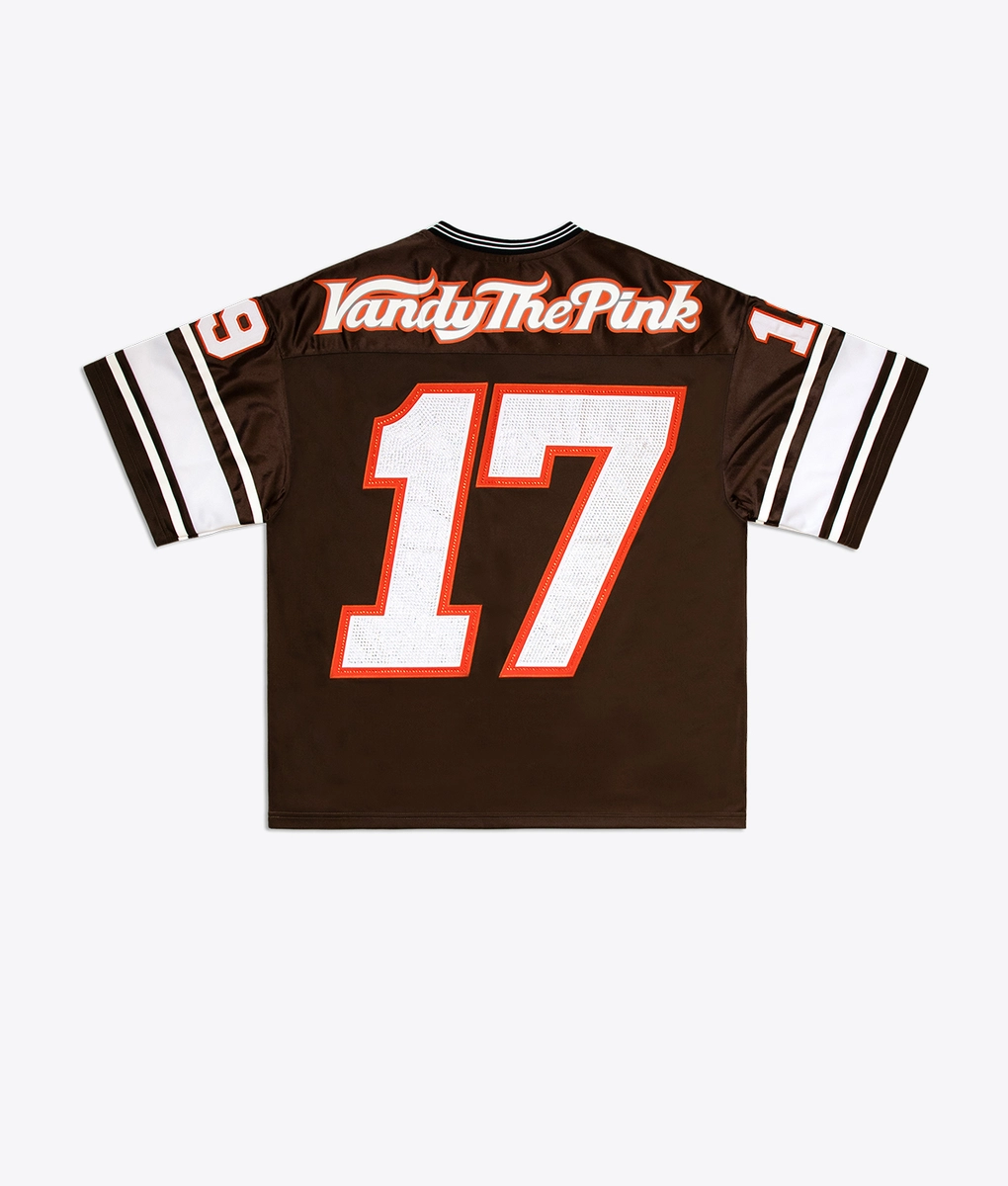 Vandy The Pink - Vandy The Pink Football Jersey Brown | Buy Men's