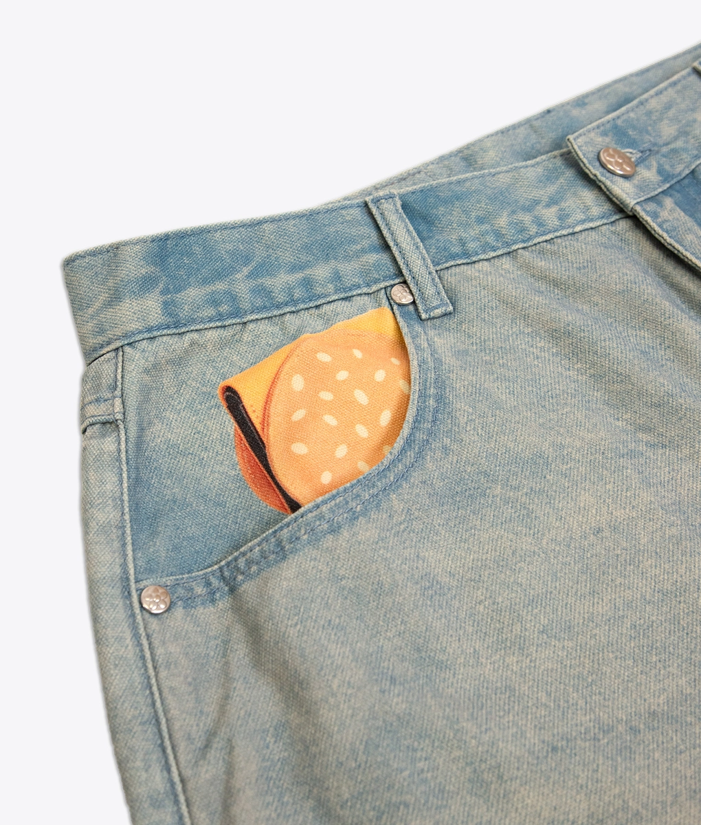 Vandy The Pink - Vandy The Pink Fries Denim Pant Light Blue | Buy
