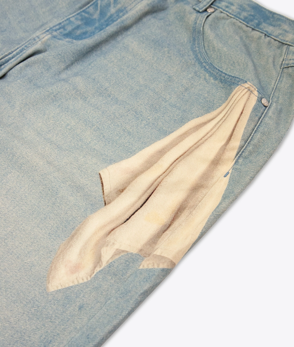 Vandy The Pink - Vandy The Pink Fries Denim Pant Light Blue | Buy