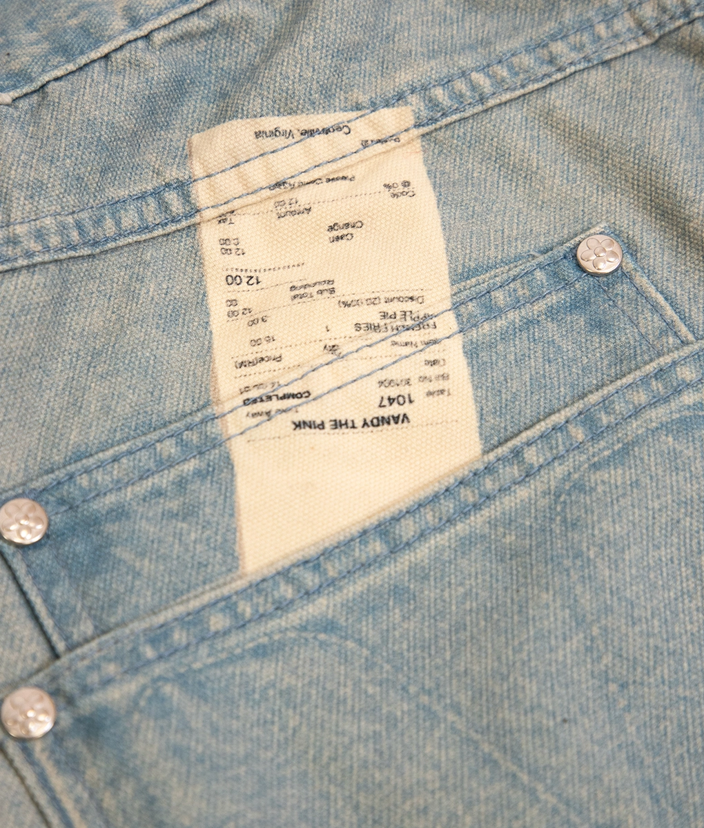 Vandy The Pink - Vandy The Pink Fries Denim Pant Light Blue | Buy