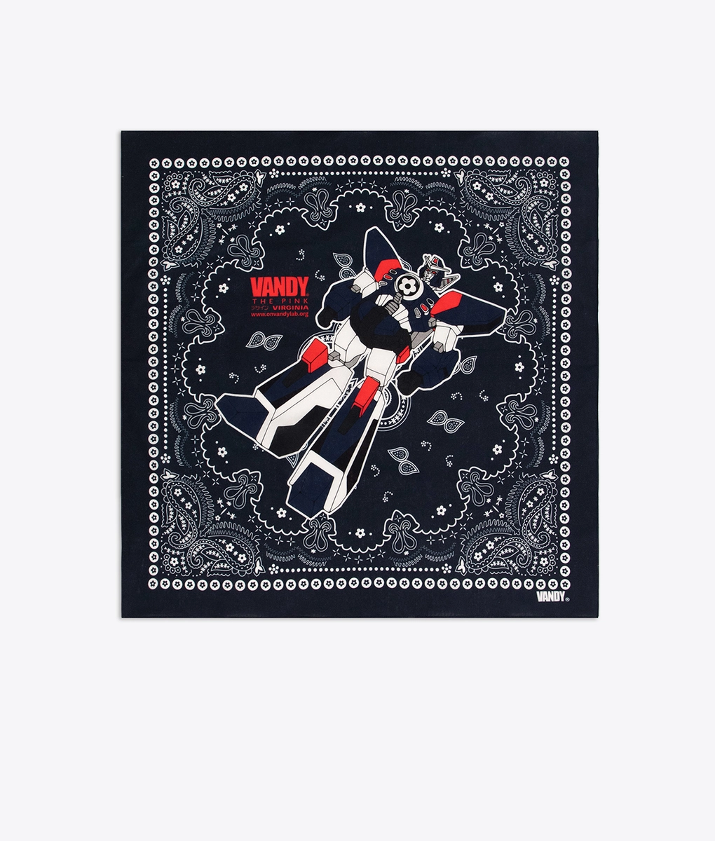 VERDY × Loco SCRAPS BANDANA バンダナ Vandy The Pink - Vandy The Pink Cotton Bandana Navy | Buy Unisex