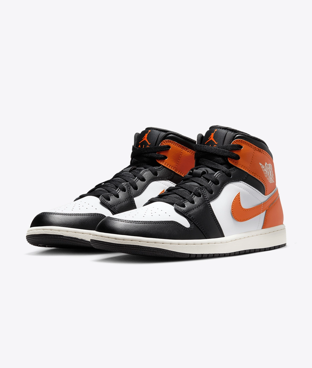 Jordan - Jordan Air Jordan 1 Mid Starfish/Black-White-Sail | Buy