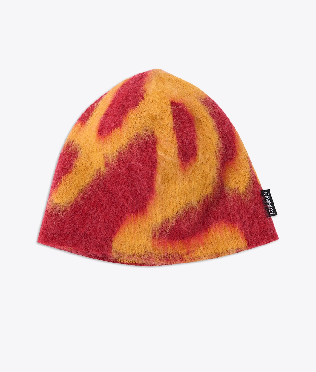 Gramicci - Gramicci Mohair Burly Runningman Beanie Burnt Orange