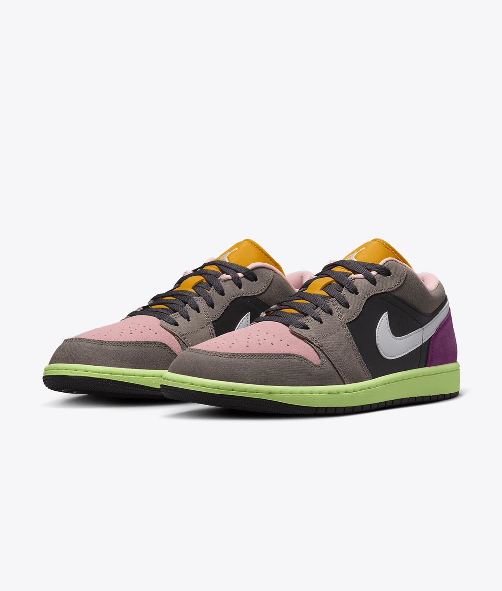 Jordan - Jordan Air Jordan 1 Low Se Oil Grey/White-Cave Stone