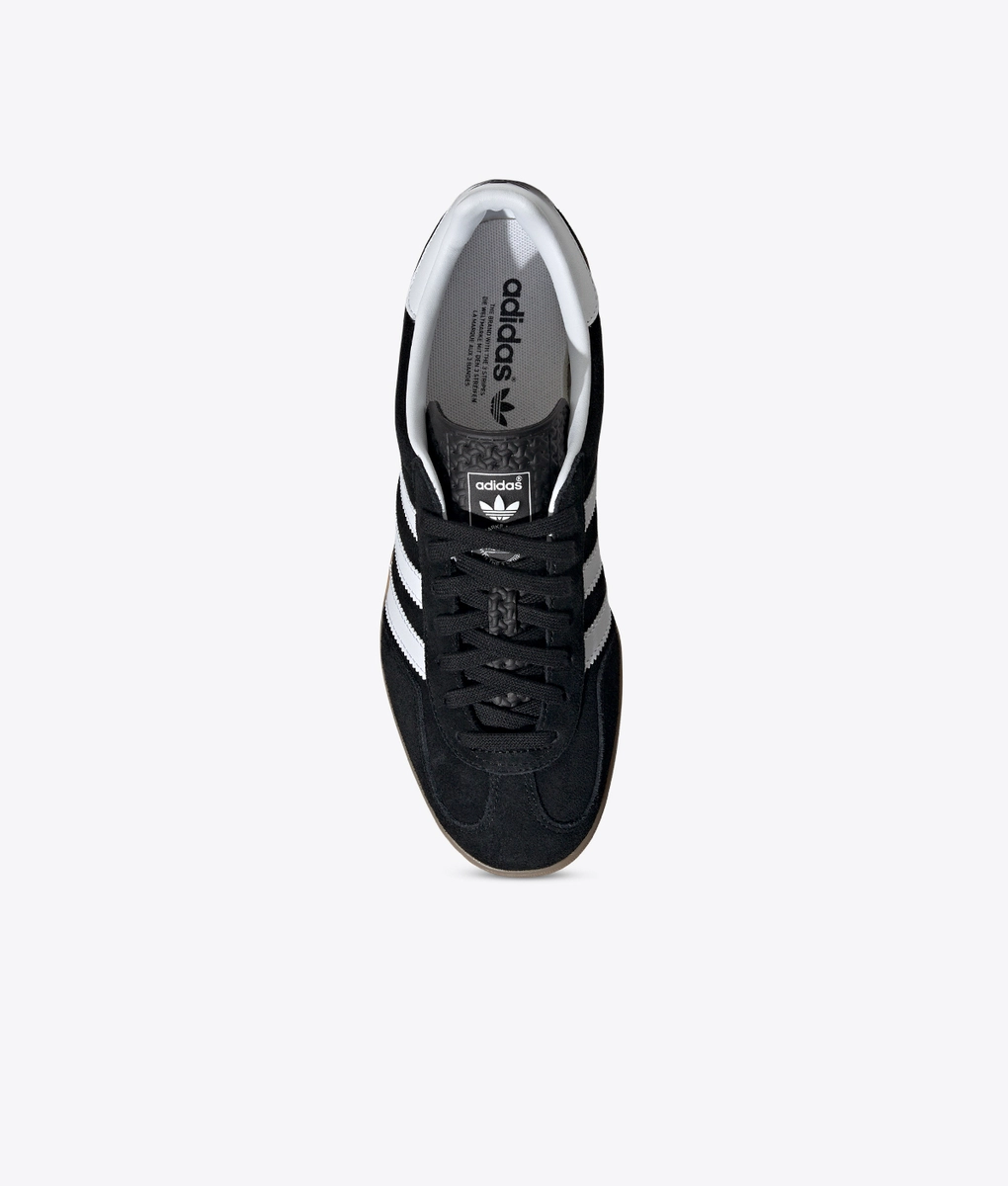Adidas Originals - Adidas Originals Gazelle Indoor Core Black/White-Gum |  Buy Men's Sneakers Online At VegNonVeg - VegNonVeg