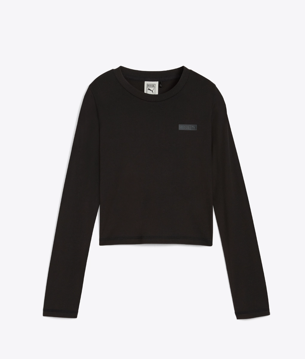 Puma - Puma X Rose Slim Long Sleeve Tee Puma Black |Buy Women's