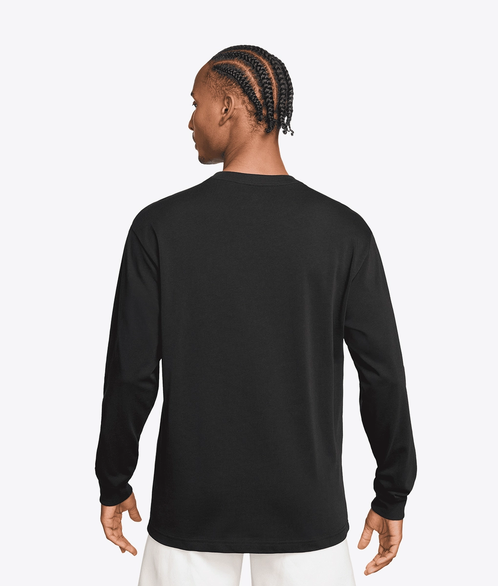 Jordan - BROOKLYN REALTREE LONG SLEEVE POCKET CREW T-SHIRT - VegNonVeg