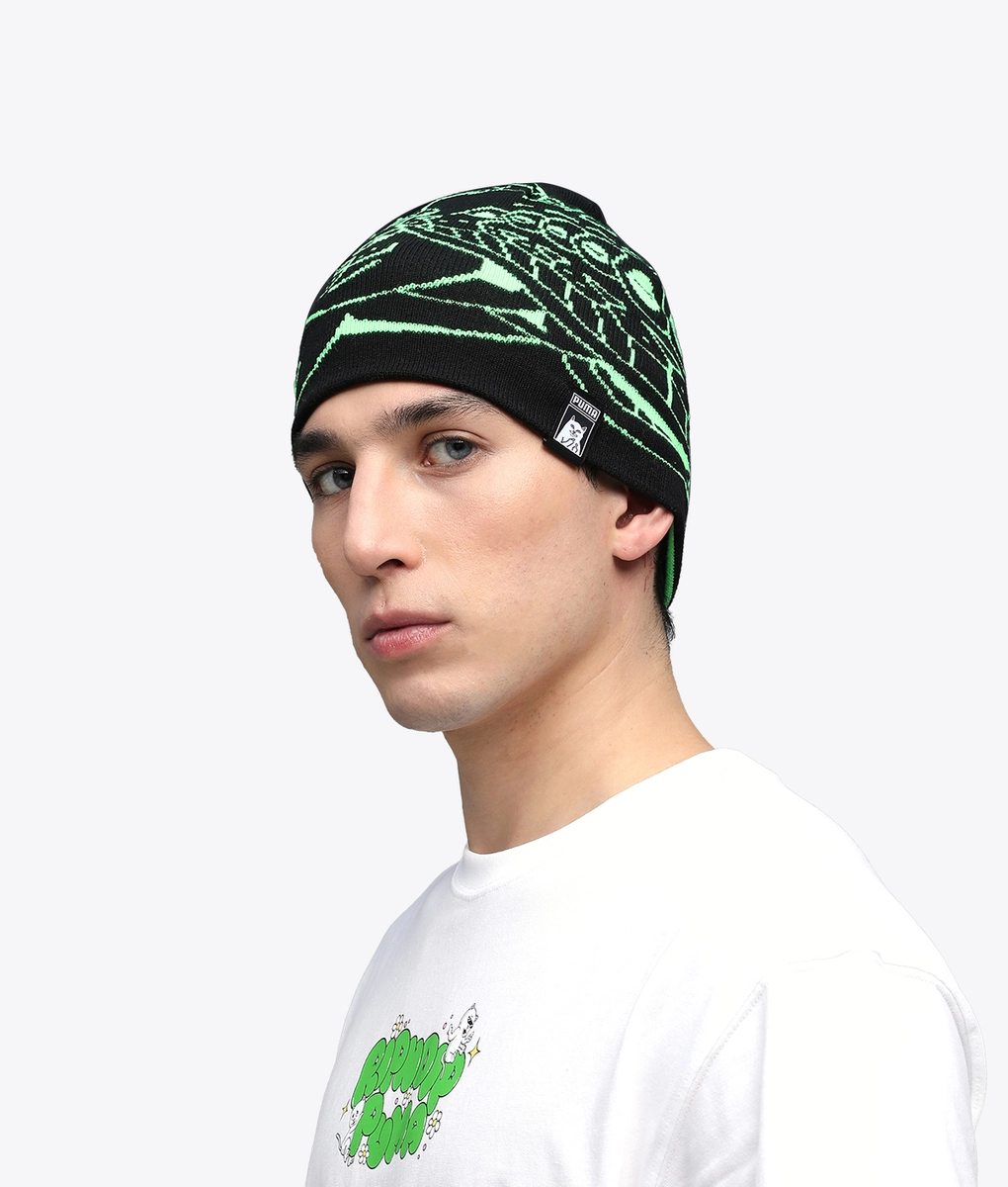 Nippyページ Puma - X RIPNDIP REVERSABLE SKULL BEANIE - VegNonVeg