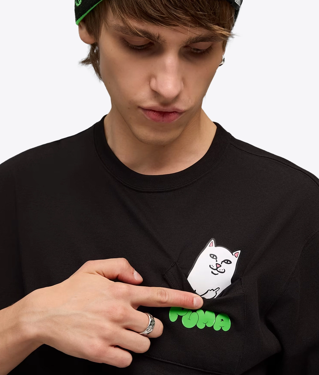 Puma - X RIPNDIP RELAXED POCKET TEE - VegNonVeg