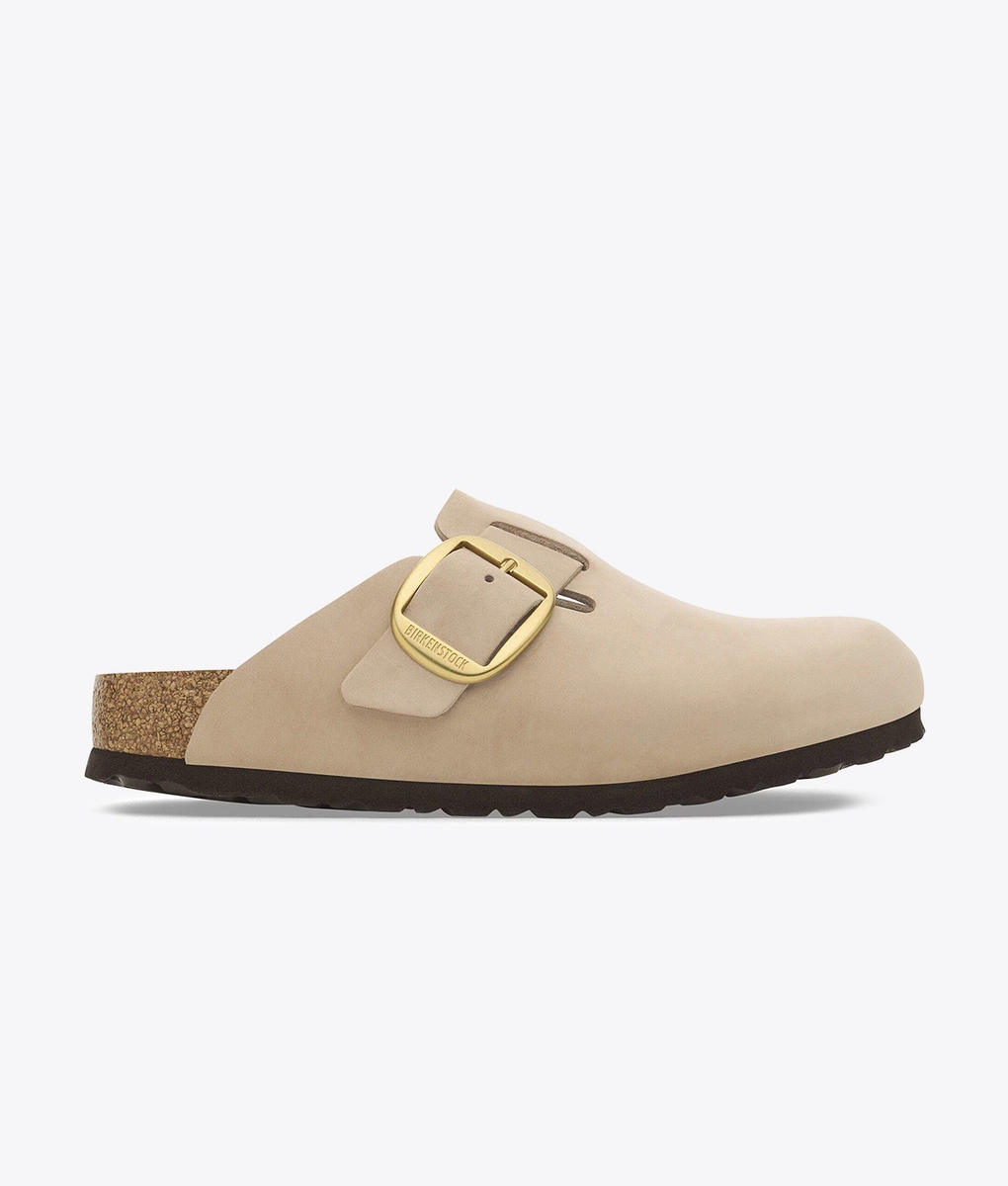 BIRKENSTOCK Boston サンダル ベージュ 41 Birkenstock - BOSTON BIG BUCKLE - VegNonVeg
