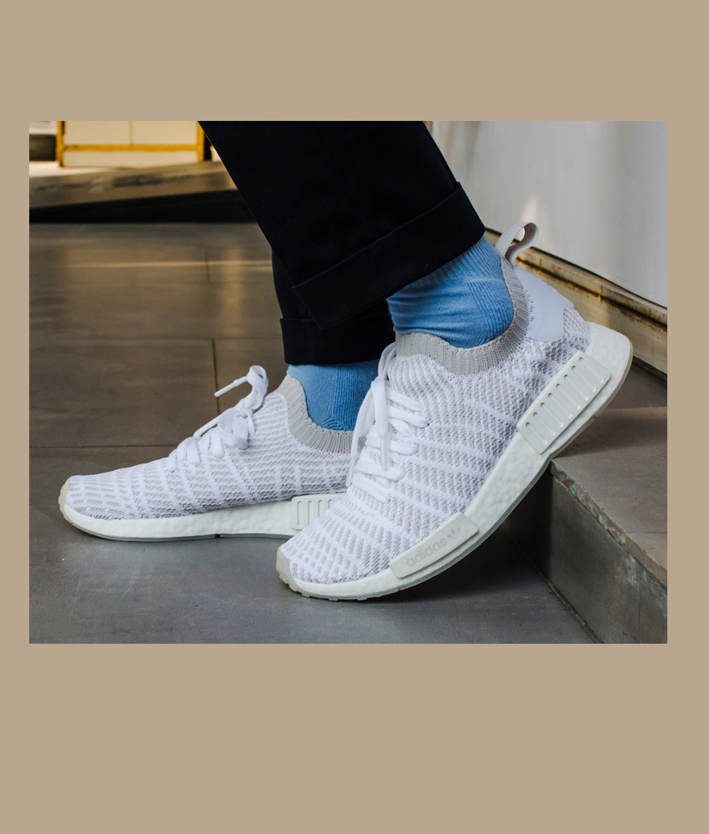 adidas gazelle silver green womens Adidas Nmd R1 Stlt Pk B37636 Mens Black Canvas Lace Up Lifestyle Sneak main image 0
