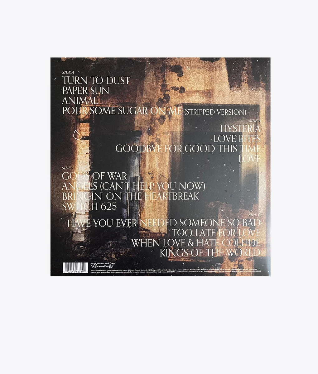 欧2LP Def Leppard,  Philharmoni Drastic Symphonies 00602445663392 Universal Music Reco /00520 Def Leppard with The Royal Philharmonic Orchestra – Drastic
