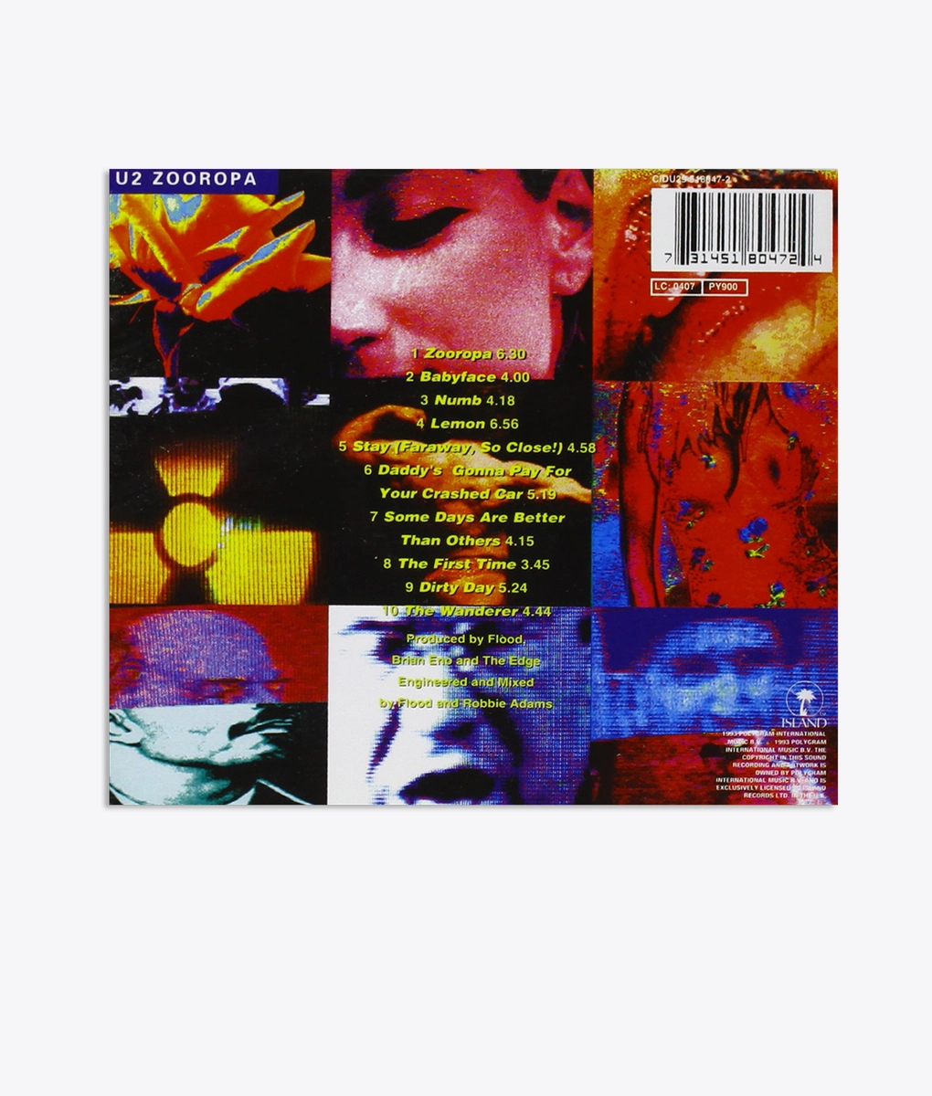 Universal - ZOOROPA- U2 - VegNonVeg