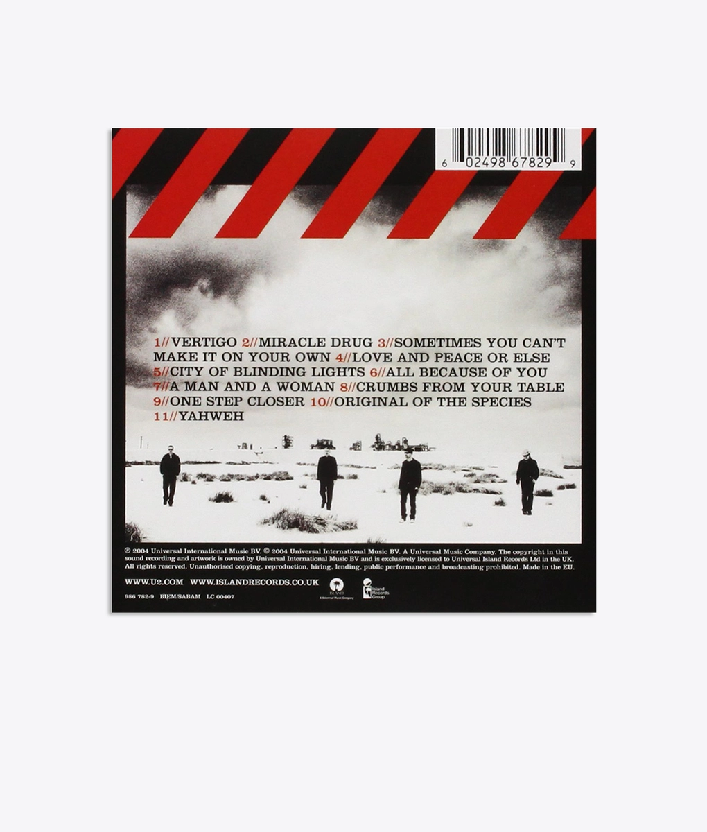 Universal - HOW TO DISMANTLE AN ATOMIC- U2 - VegNonVeg