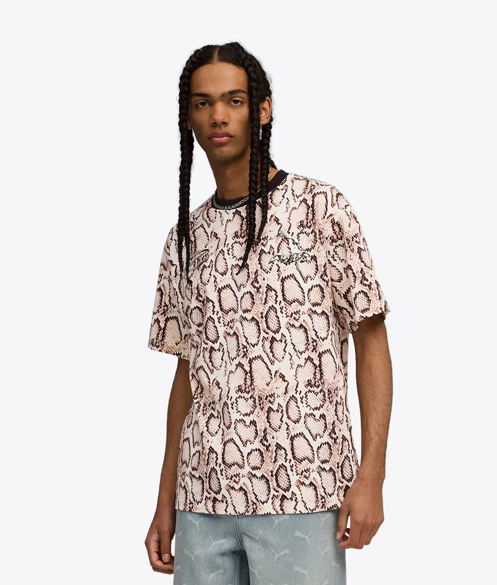 Puma - X ASAP ROCKY SNAKESKIN PRINTED TEE - VegNonVeg