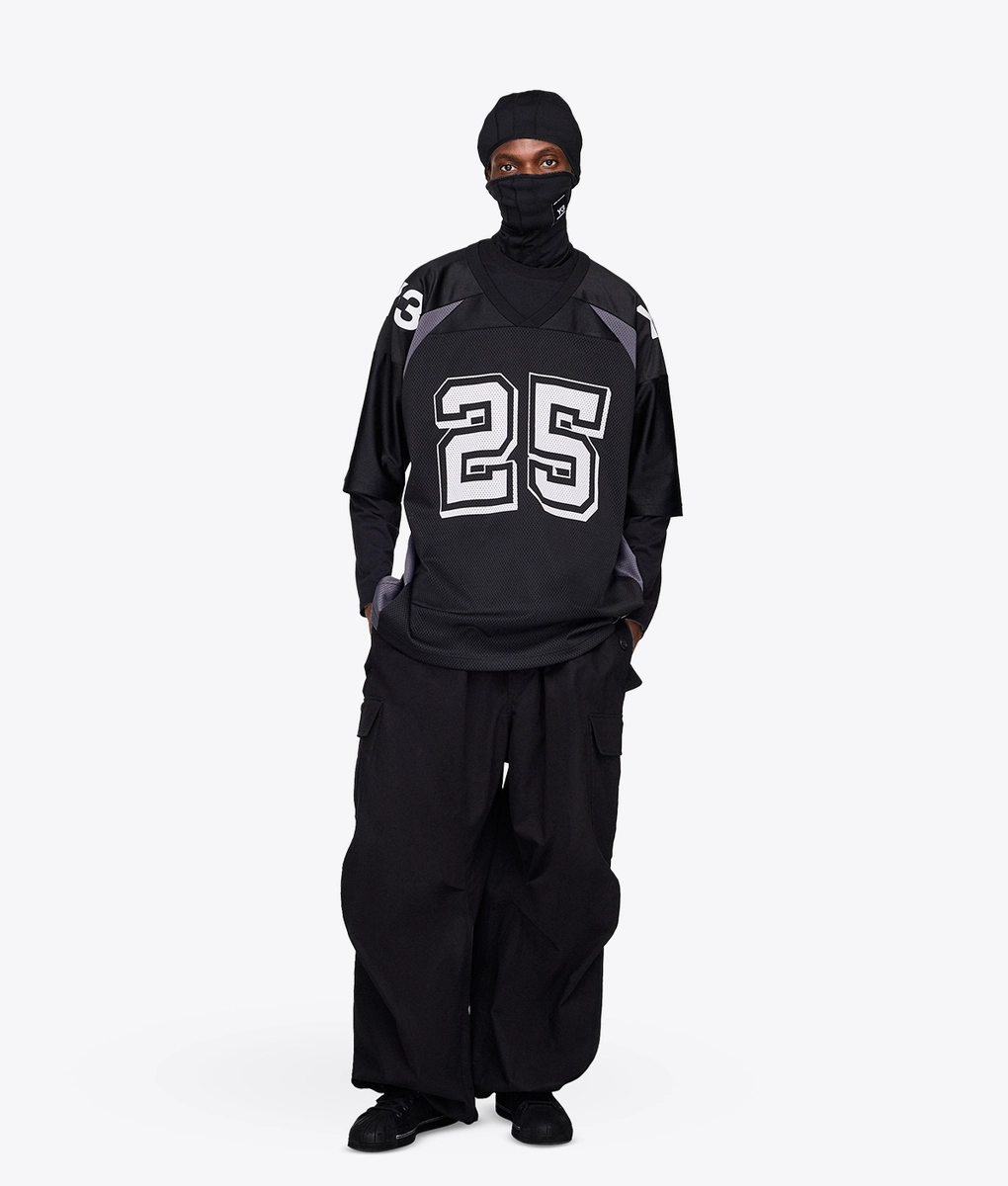 Y-3 - X NEIGHBORHOOD FOOTBALL JERSEY - VegNonVeg