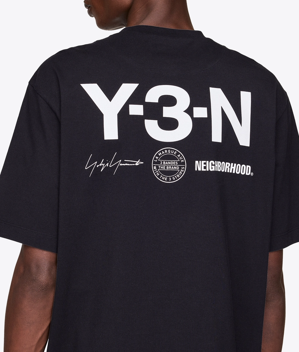 Y-3 - X NEIGHBORHOOD GRAPHIC TEE - VegNonVeg