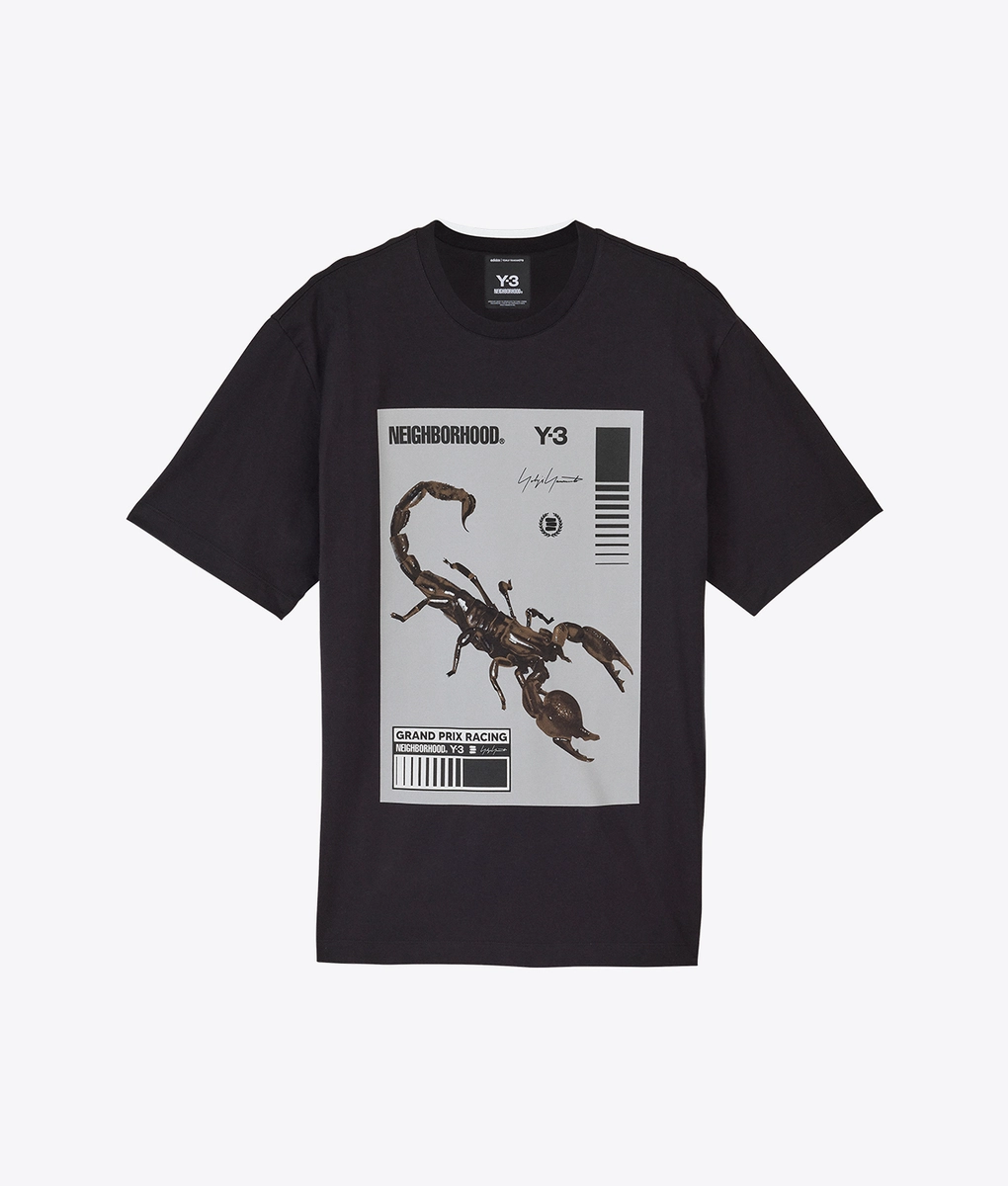 Y-3 - X NEIGHBORHOOD GRAPHIC TEE - VegNonVeg