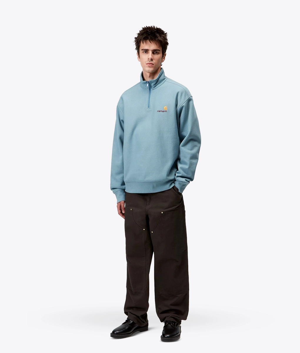 Carhartt WIP - RINSED DOUBLE KNEE PANT - VegNonVeg
