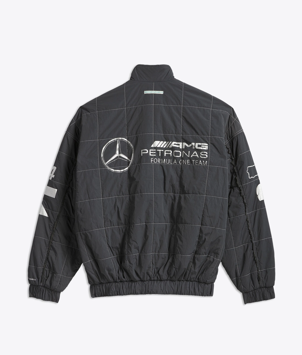 Adidas Originals - X BAD BUNNY X MERCEDES RACING JACKET - VegNonVeg Adidas Originals - X BAD BUNNY X MERCEDES RACING JACKET - VegNonVeg