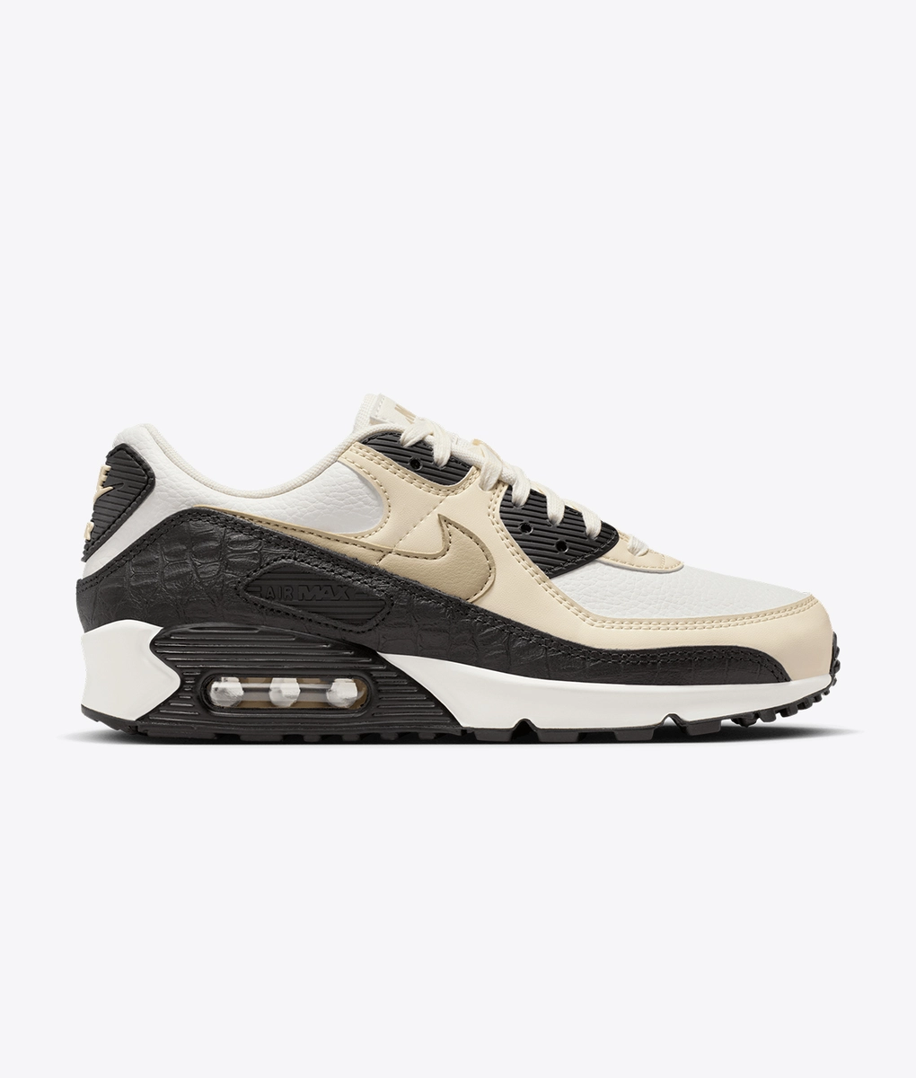 black and beige nike shoes