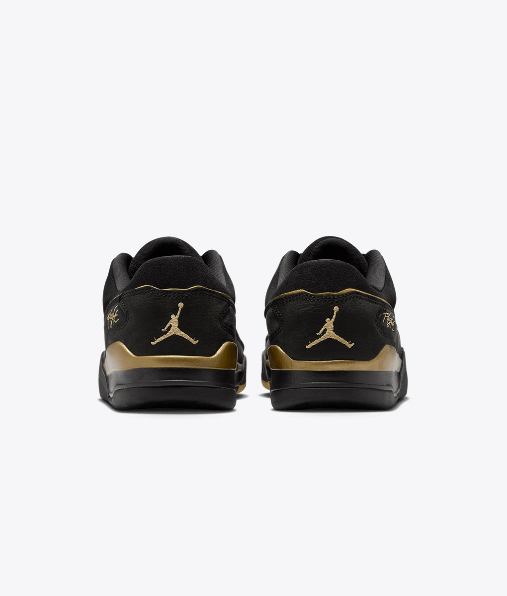 jordan flight black gold