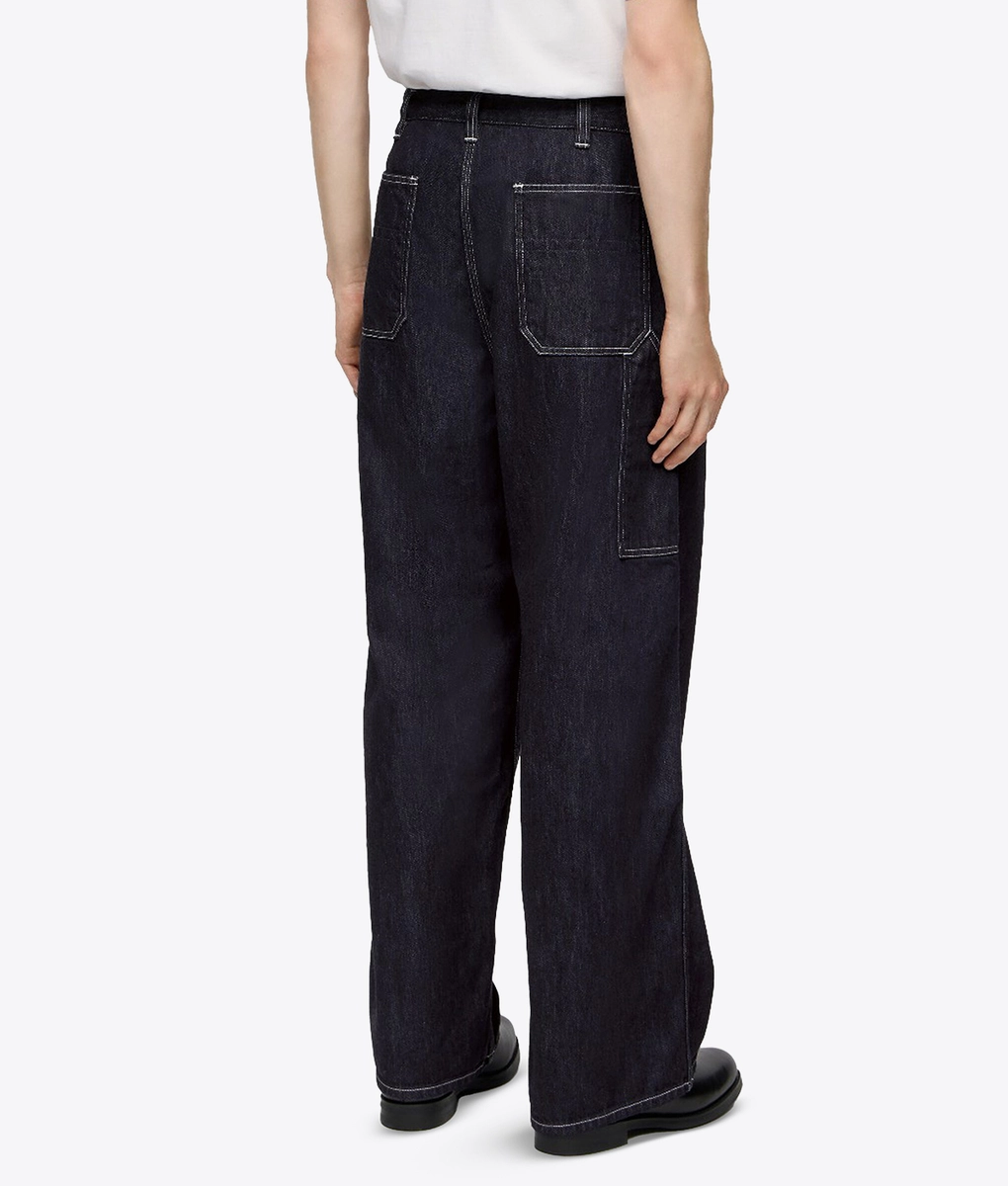 MOMOTARO JEANS - DENIM PAINTER PANTS - VegNonVeg
