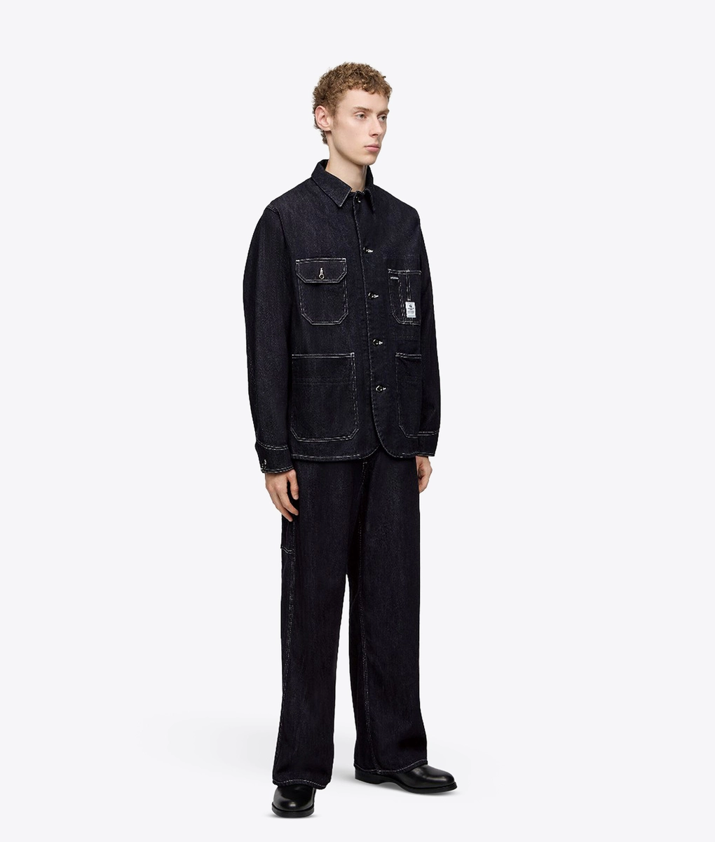 MOMOTARO JEANS - DENIM PAINTER PANTS - VegNonVeg