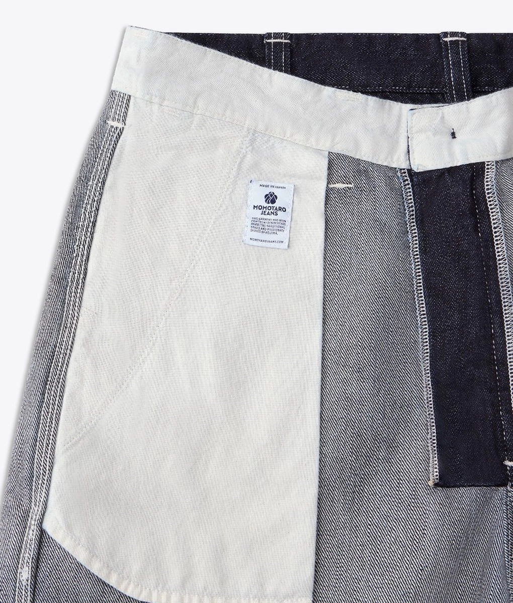 MOMOTARO JEANS - DENIM PAINTER PANTS - VegNonVeg MOMOTARO JEANS - DENIM PAINTER PANTS - VegNonVeg