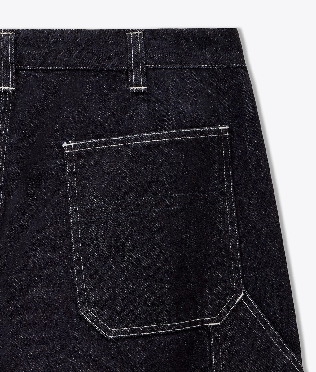 MOMOTARO JEANS - DENIM PAINTER PANTS - VegNonVeg