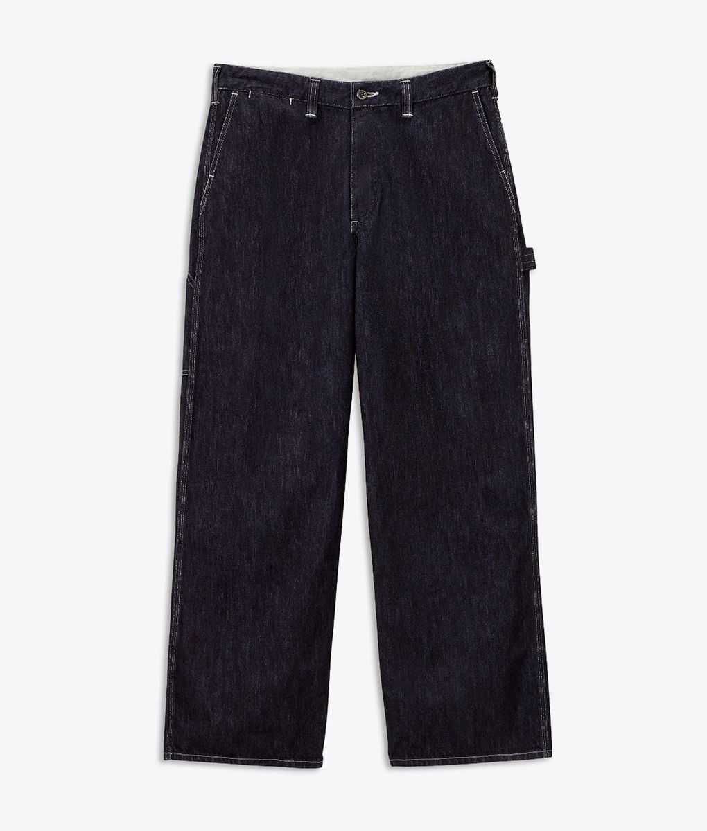 MOMOTARO JEANS - DENIM PAINTER PANTS - VegNonVeg
