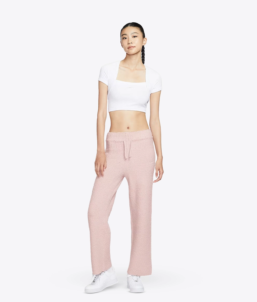 Nike - SPORTSWEAR PHOENIX COZY BOUCLE KNIT SLIM PANT - VegNonVeg