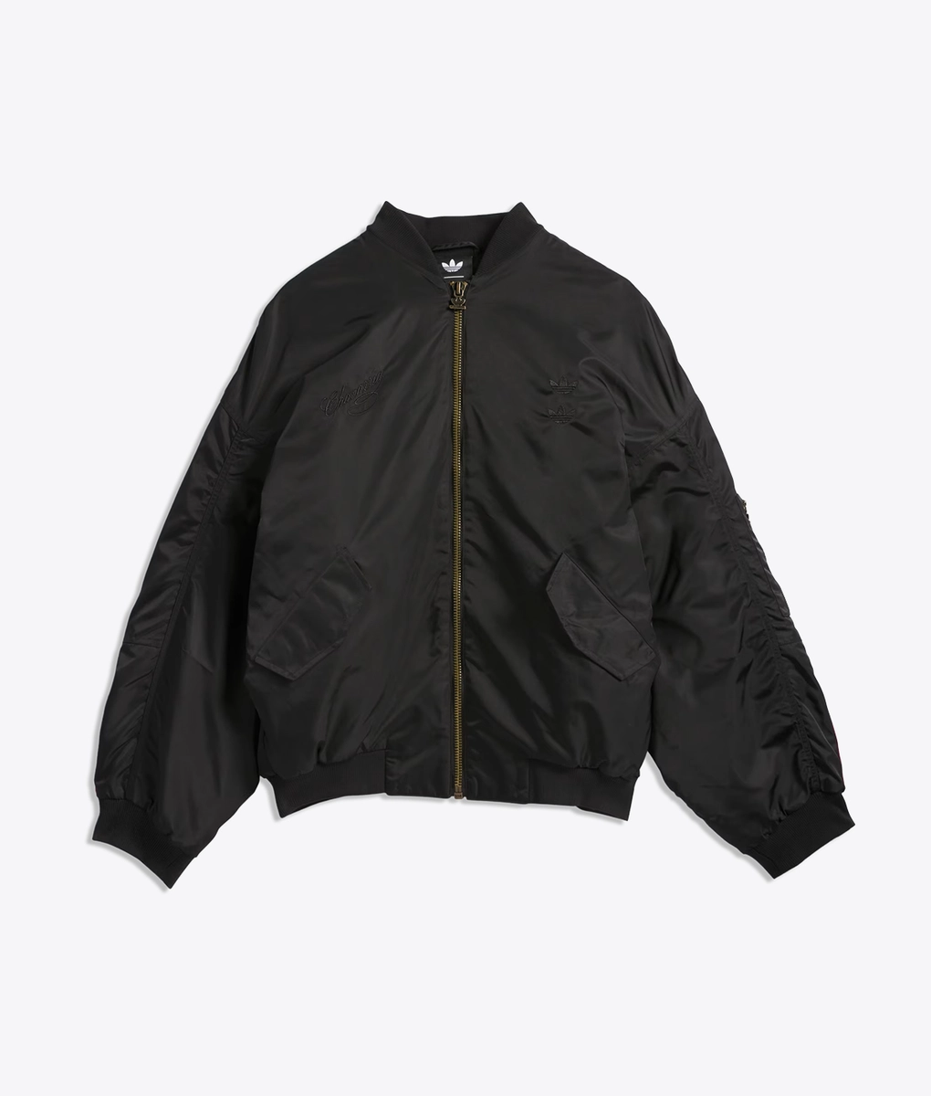 Adidas Originals - X WILLY CHAVARRIA SATIN BOMBER JACKET - VegNonVeg