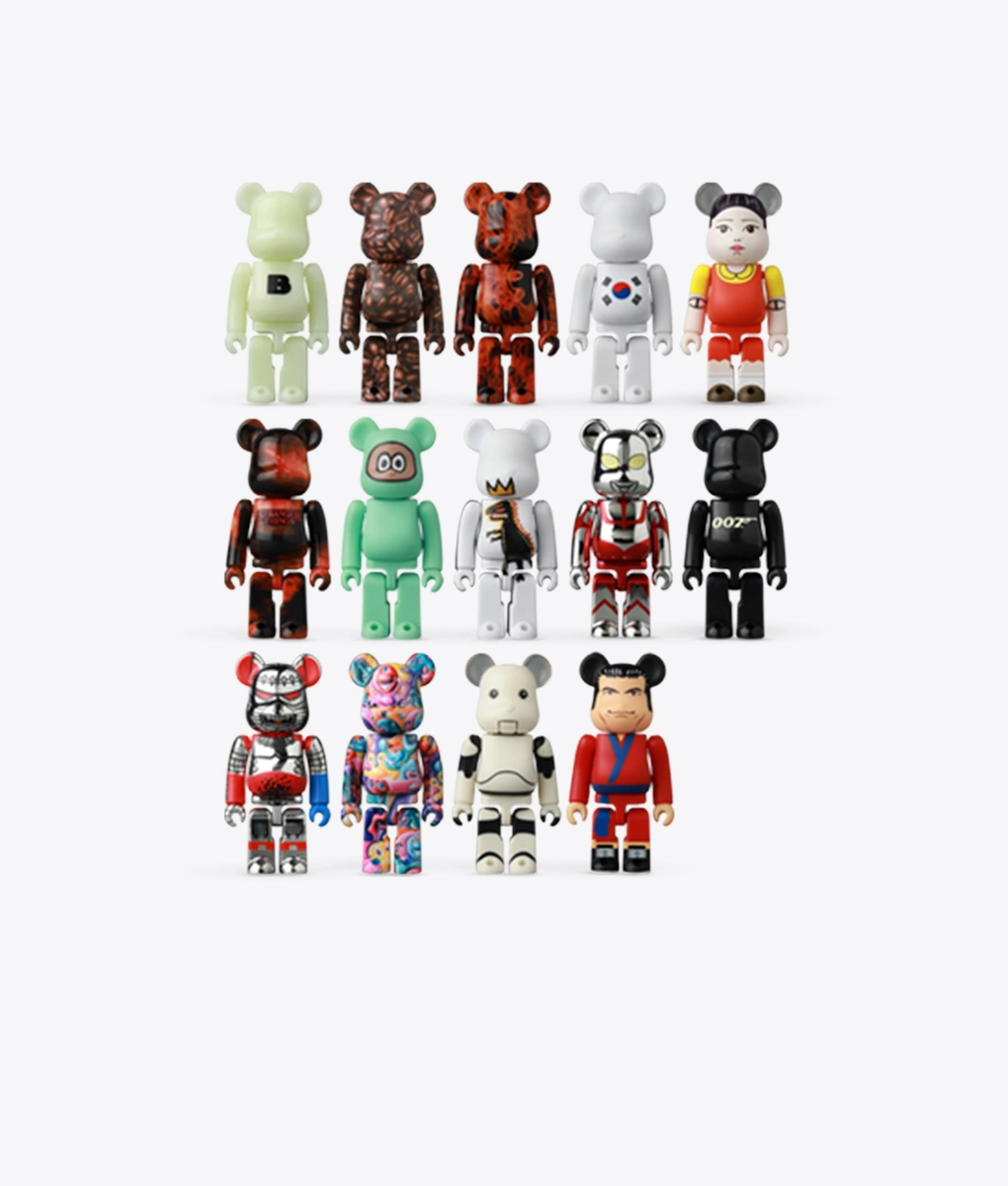 Bearbrick - BLIND BOX SERIES 44 100 - VegNonVeg