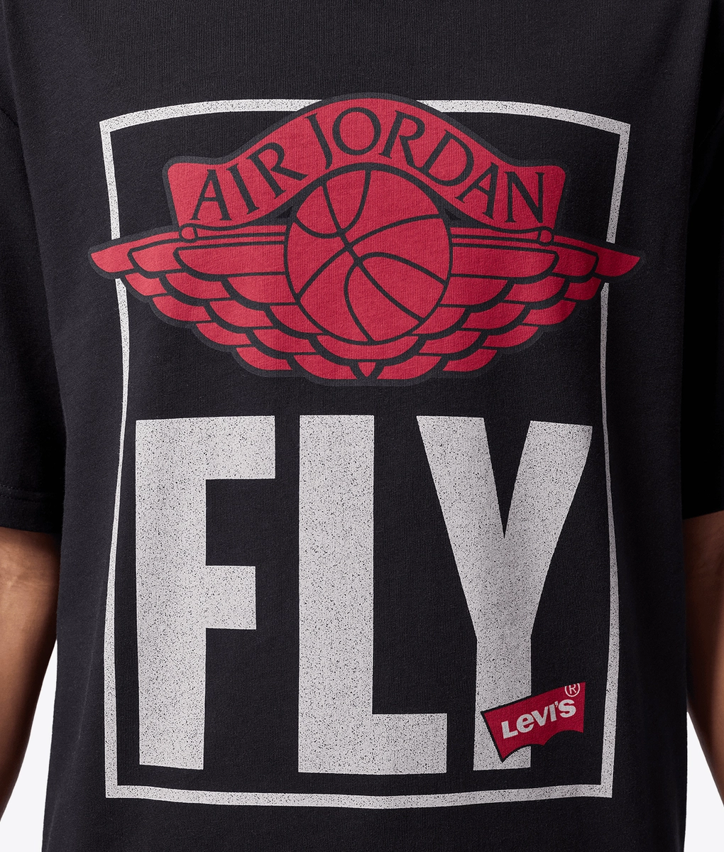 トップス Nike Jordan x LEVI'S Short-Sleeve Tee Jordan Air Jordan x Levi's Short Sleeve Tee Red - Men's Clothing