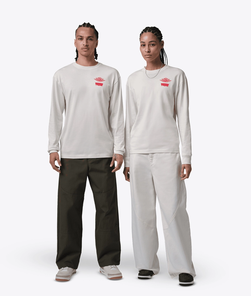 Jordan - X LEVIS LONG SLEEVE TEE - VegNonVeg