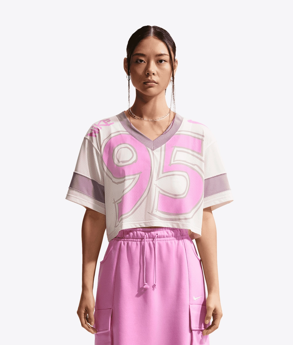 Nike - SPORTSWEAR CROP JERSEY - VegNonVeg