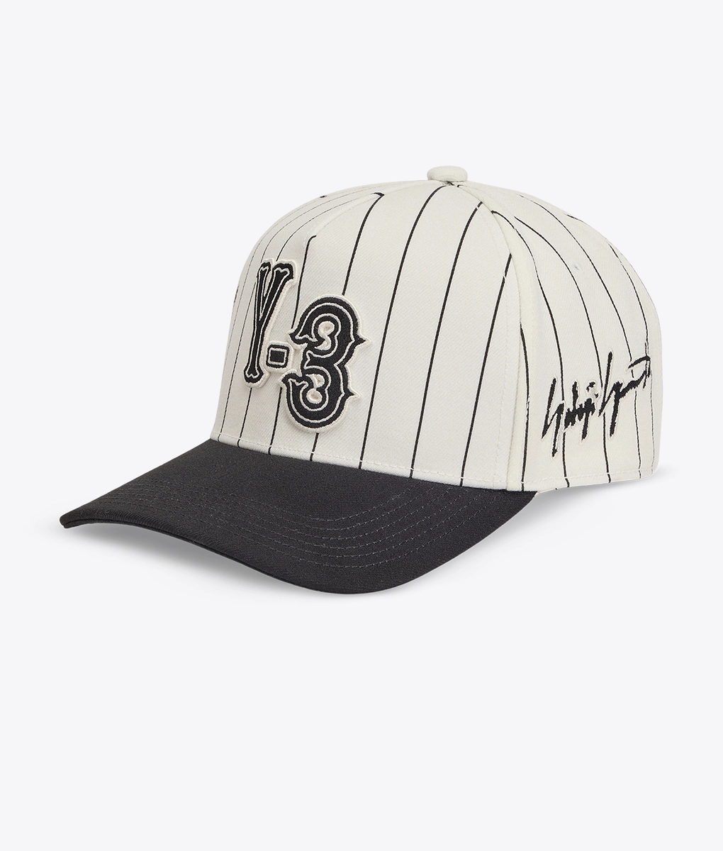 Y-3 - PINSTRIPE CAP - VegNonVeg