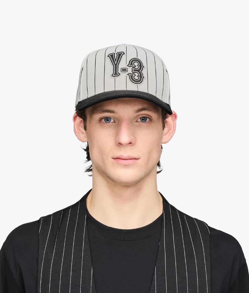 Y-3 - PINSTRIPE CAP - VegNonVeg