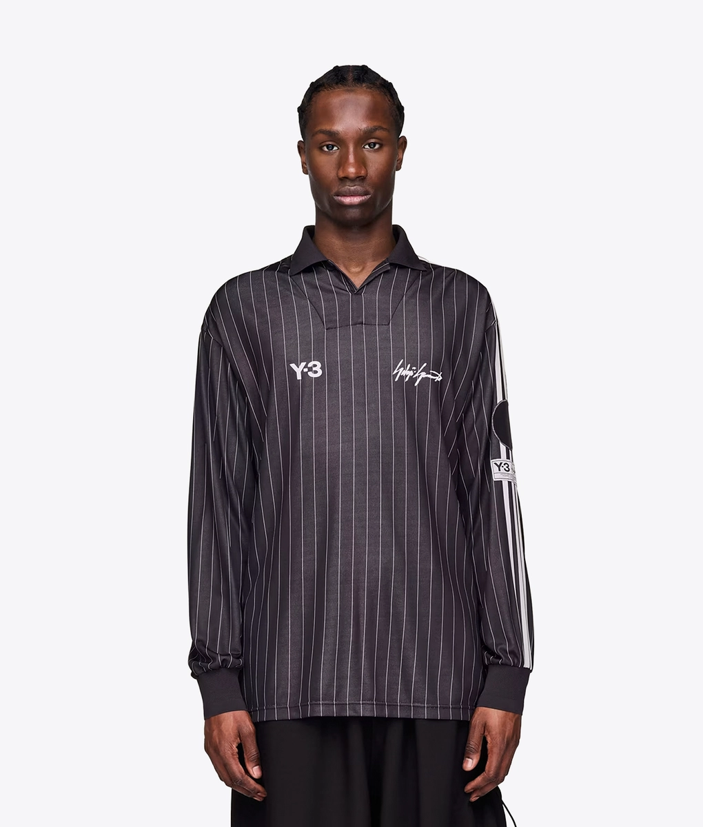 Y-3 - ELITE 5 LONG SLEEVE FOOTBALL T-SHIRT - VegNonVeg
