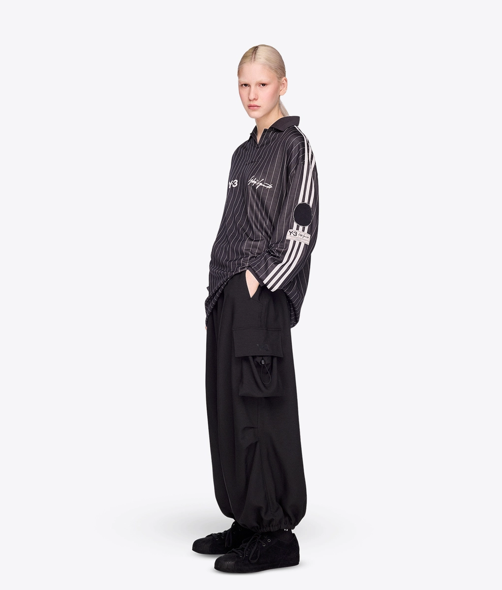 Y-3 - ELITE 5 LONG SLEEVE FOOTBALL T-SHIRT - VegNonVeg