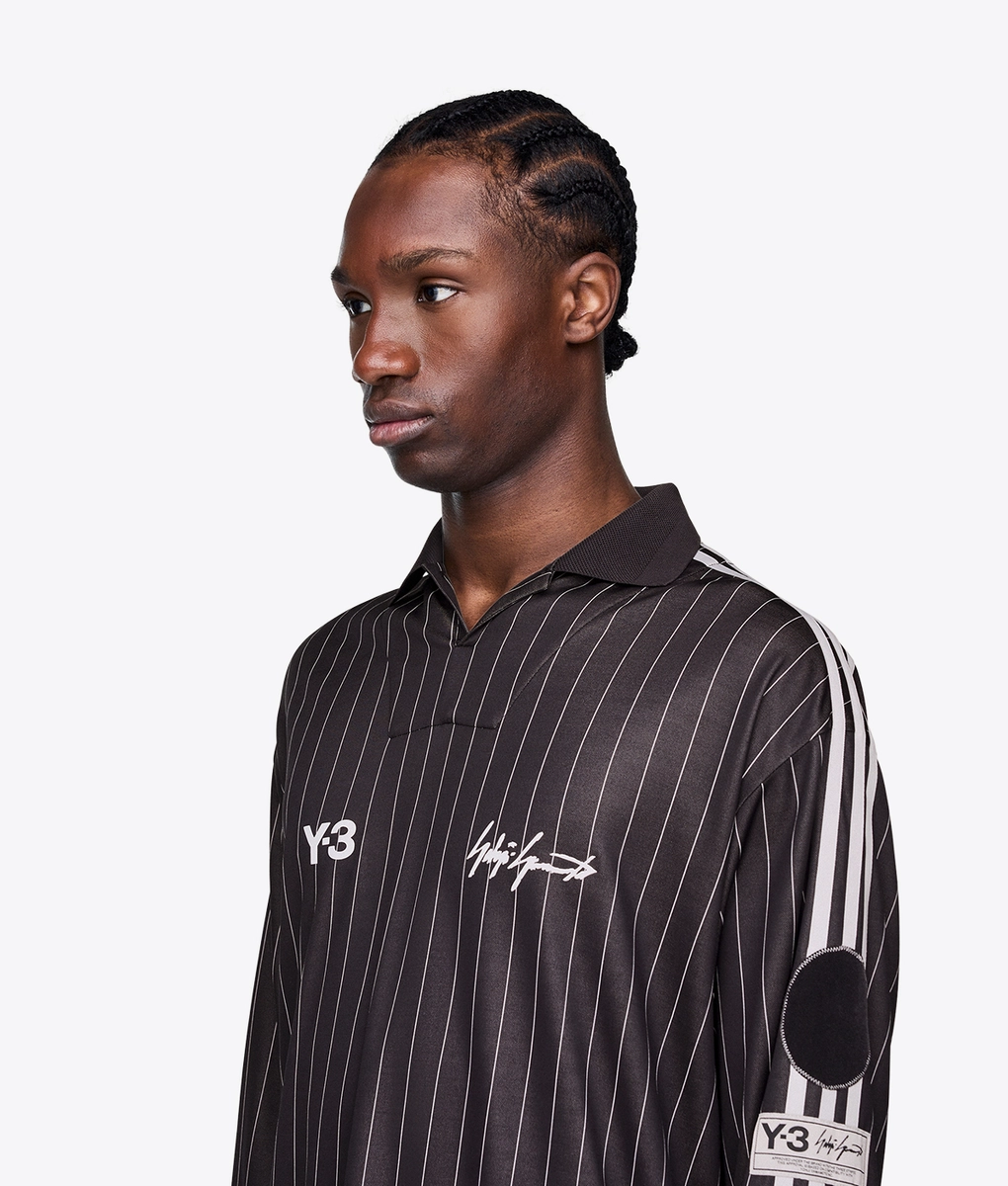 Y-3 - ELITE 5 LONG SLEEVE FOOTBALL T-SHIRT - VegNonVeg