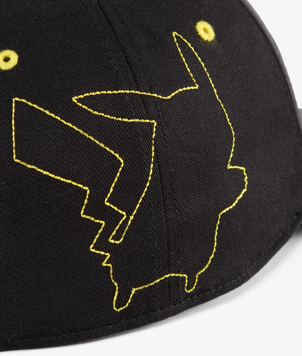 帽子 PUMA X POKEMON DAD CAP BLACK-STRONG GRAY Puma - X POKEMON DAD CAP - VegNonVeg