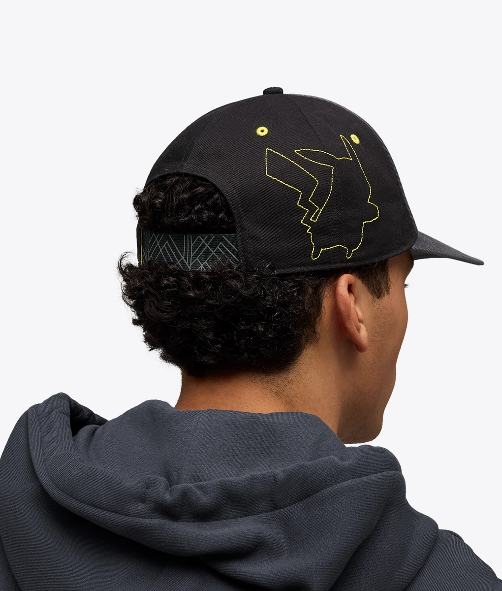 帽子 PUMA X POKEMON DAD CAP BLACK-STRONG GRAY Puma - X POKEMON DAD CAP - VegNonVeg