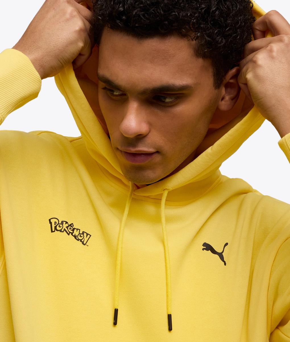 PUMA X POKEMON フーディー ENERGIZING YELLOW PUMA x POKÉMON Relaxed Graphic Hoodie Men | yellow | PUMA
