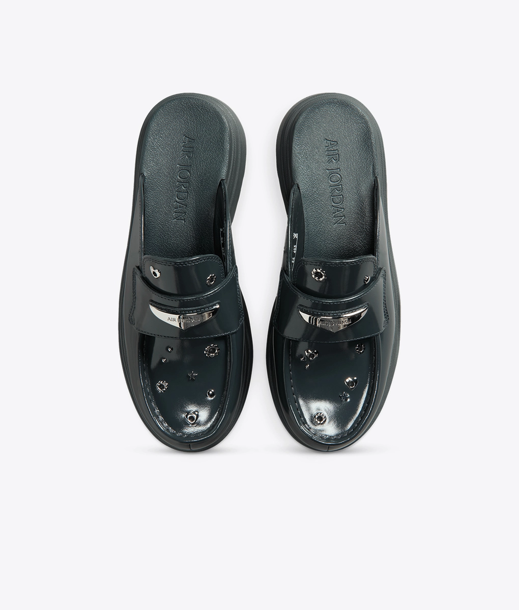 靴 AIR JORDAN MULE BLACK/LLIC SILVER Jordan - MULE SE - VegNonVeg
